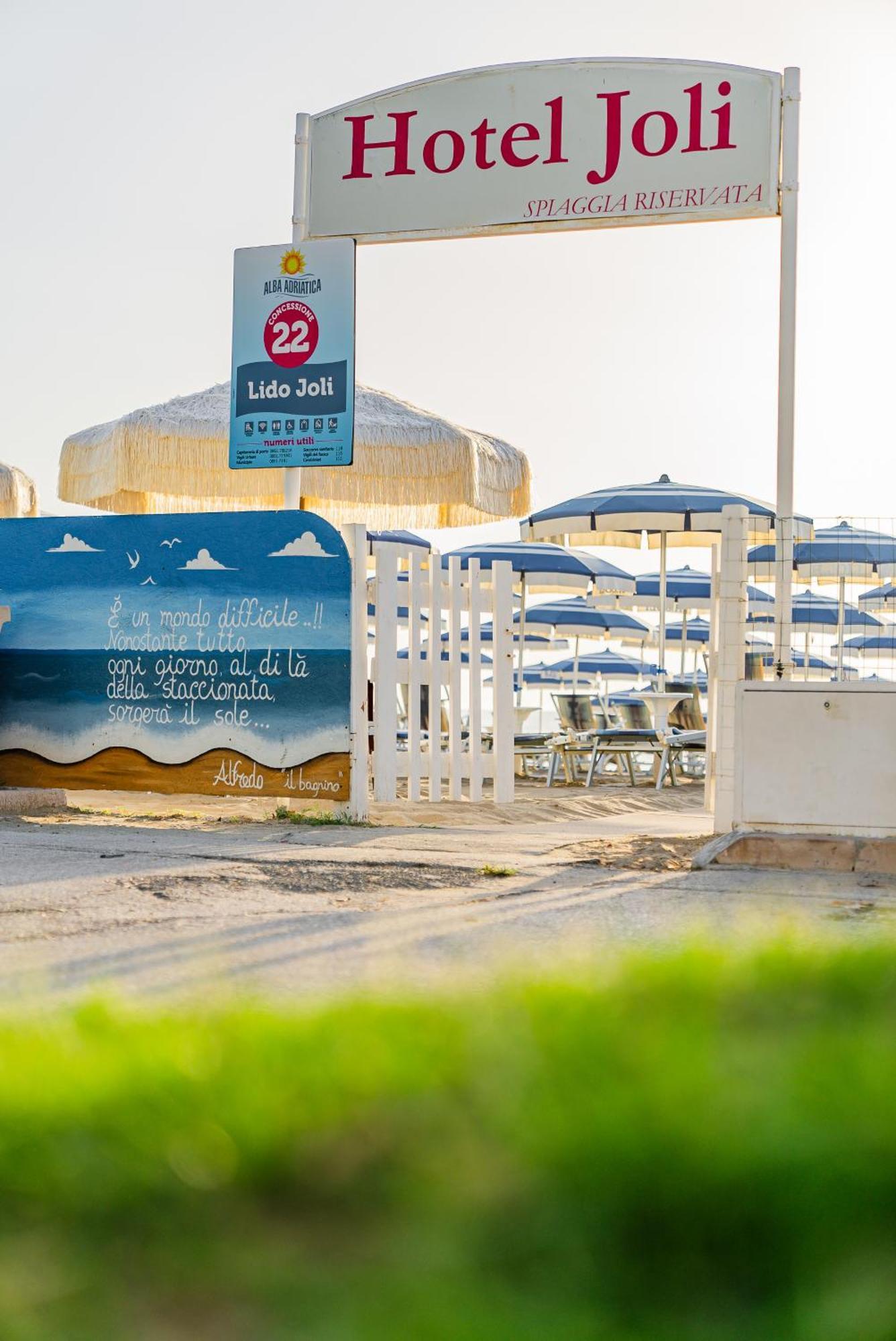 Hotel Joli Alba Adriatica Eksteriør bilde